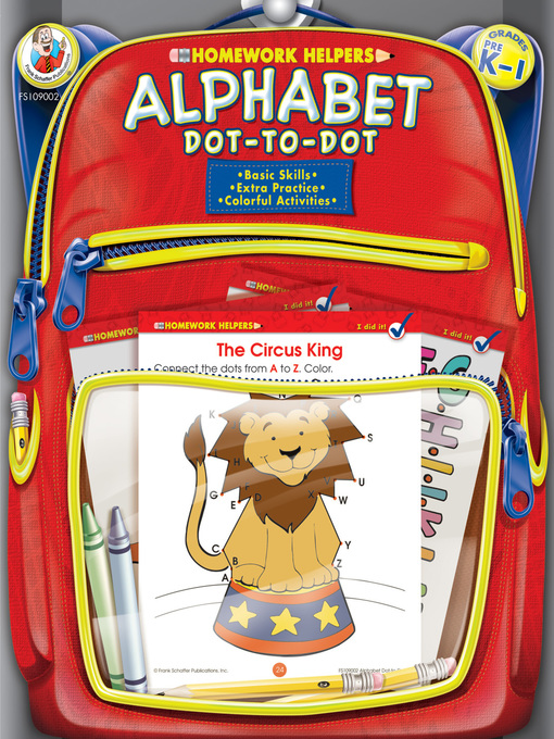 Cover image for Alphabet Dot-to-Dot, Grades PK--1